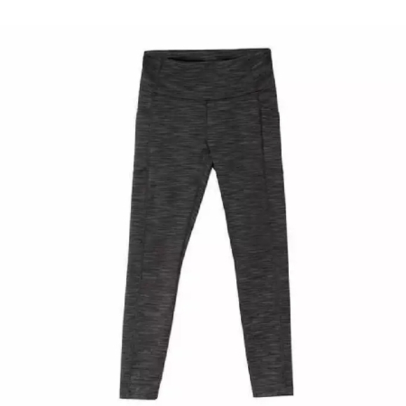Mondetta Performance + Luxury Brushed Jacquard Legging Sz M NWOT Black & Gray - Picture 4 of 6